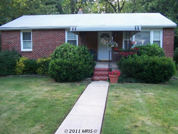 1006 EDMONDSON AVENUE, Catonsville Maryland 21228 - Two Story Single Family Home Real Estate